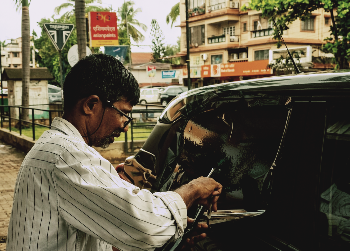 Window Tinting at Apex 2001 Goa